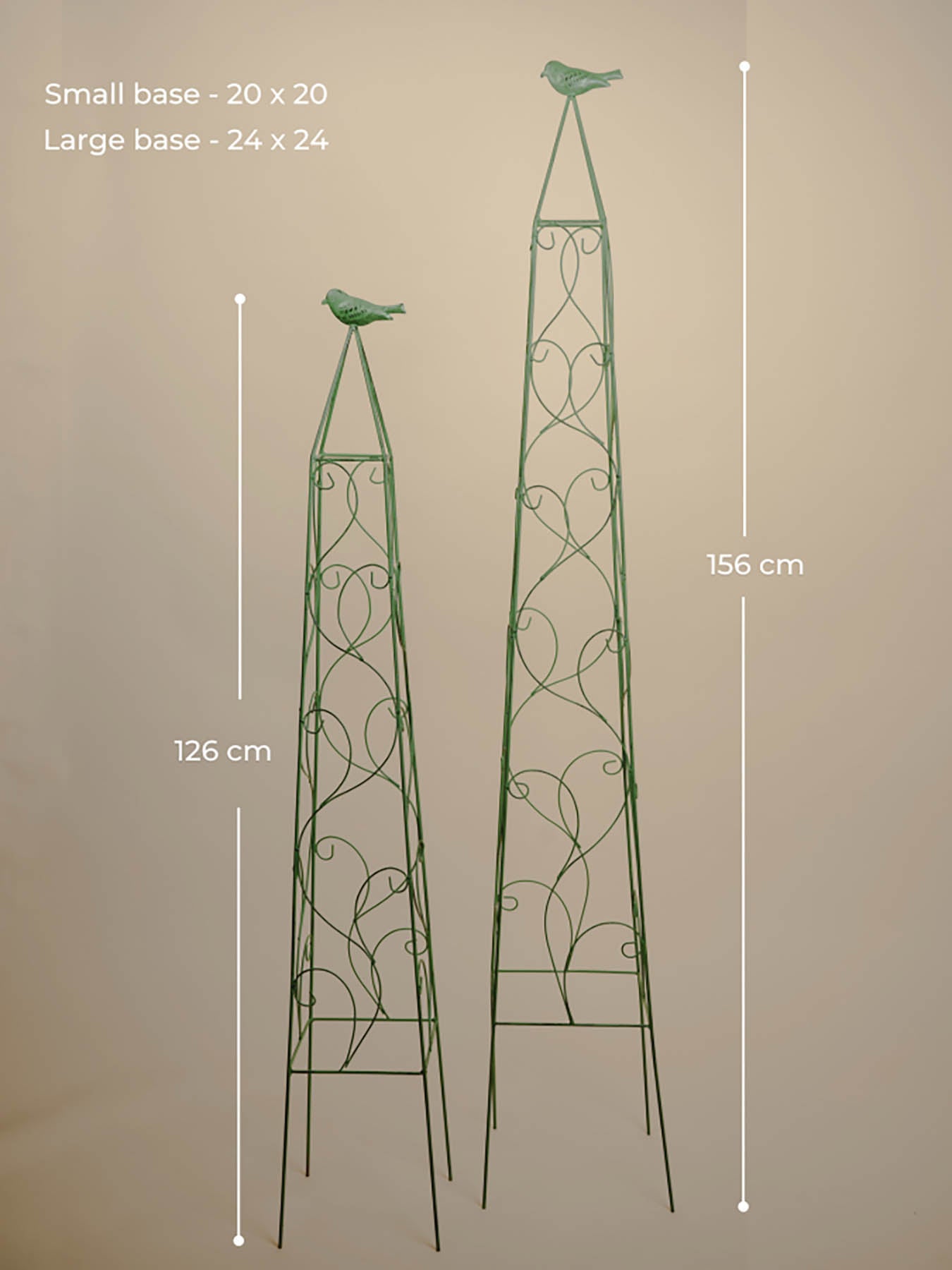 Decorative Plant Support (Set of 2)