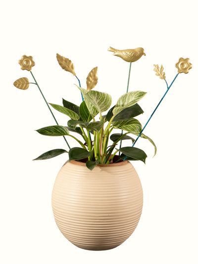 Golden Motif Decorative Stick - Set Of 4