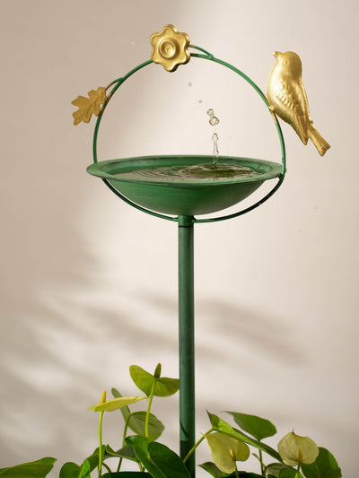 Golden Motif Mud Stick - Green