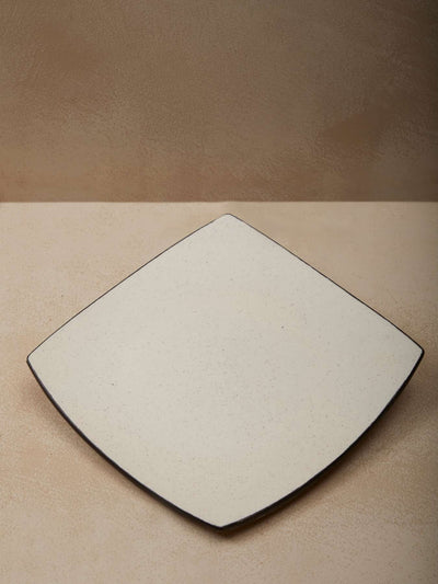 Small Plain White Plate (Set of 2)