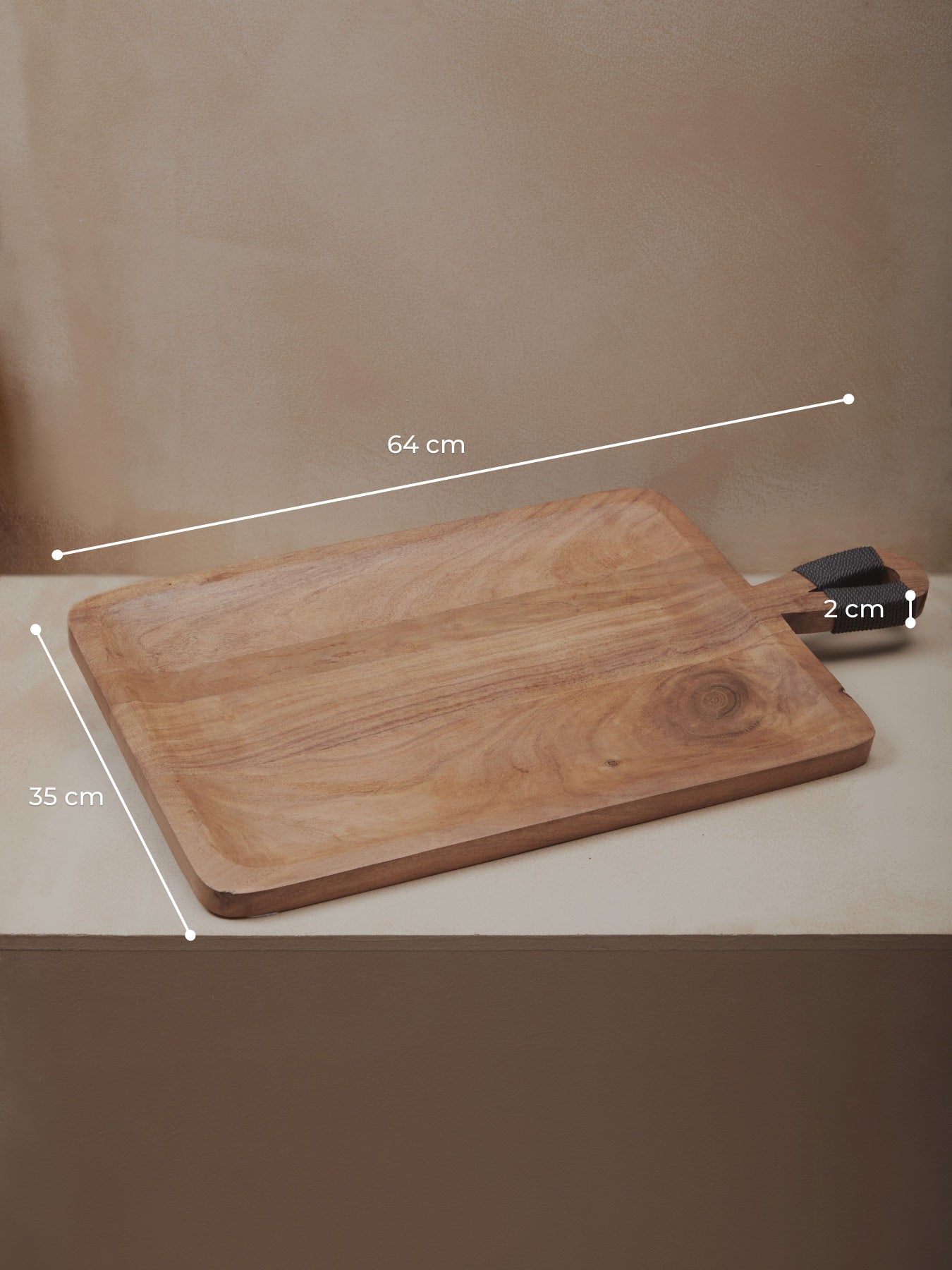 Multipurpose Rectangle Wood Serving Platter