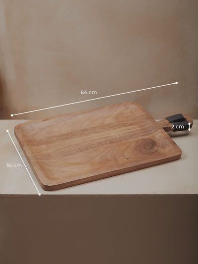 Multipurpose Rectangle Wood Serving Platter