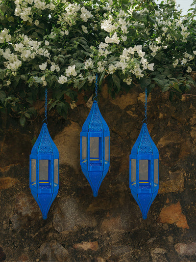 Jali Lantern With Glass