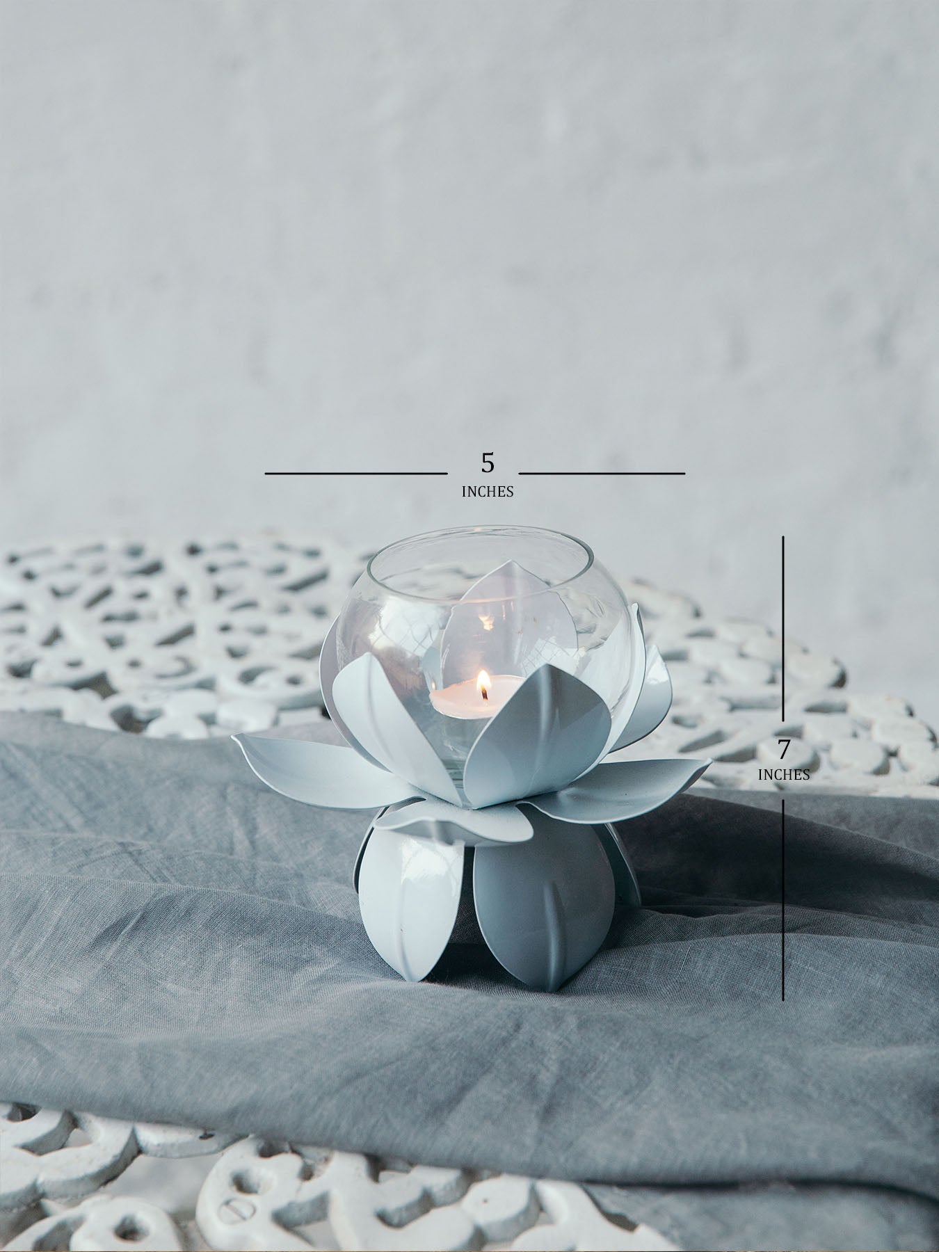 Lotus Candle Stand