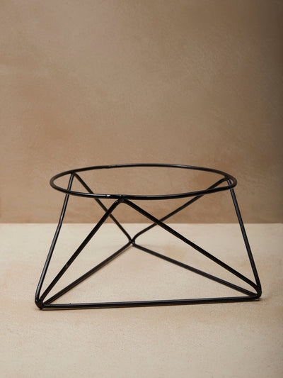 Elevated Geometrical Serving Board Stand