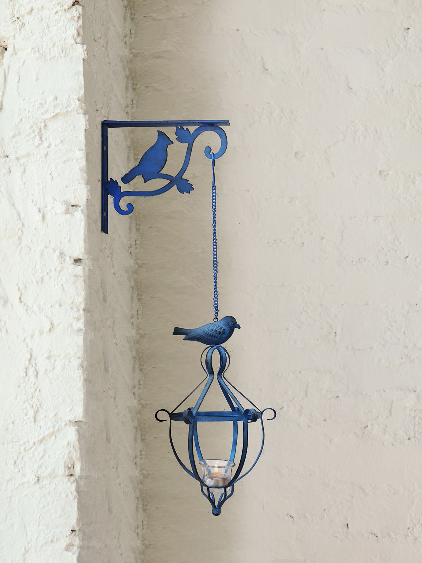 Tea Light Bird Bracket Lantern
