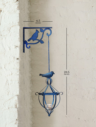 Tea Light Bird Bracket Lantern