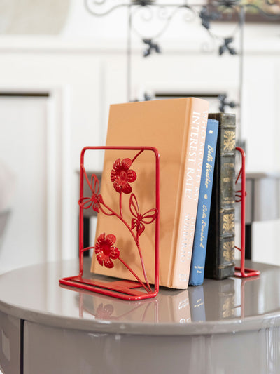 Flower Book Ends (Set Of 2)